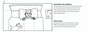 animated video production storyboard